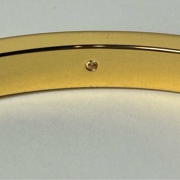 Kate Spade Coral Enamel and Gold Bracelet Spot the Spade - Picture 7 of 10